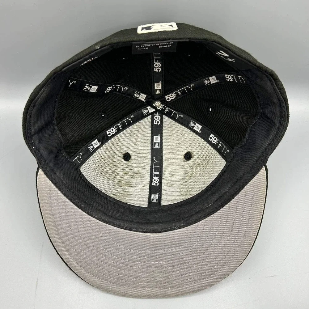 San Francisco Giants Hat Men 7 1/8 Black‎ MLB 59Fifty New Era Fitted Cap